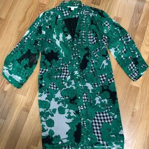 Diane Von Furstenberg DVF Layla Silk Chiffon Print